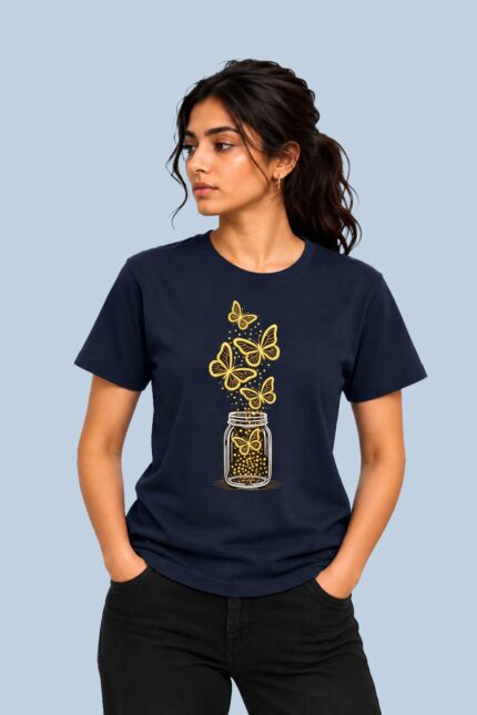 Butterfly Jar Navy