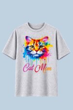 Cat Mom Grey