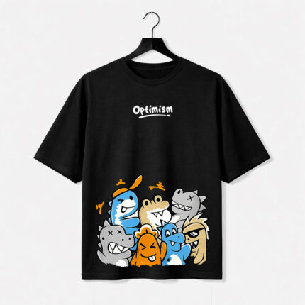 Optimism Graphic T-Shirt | Black