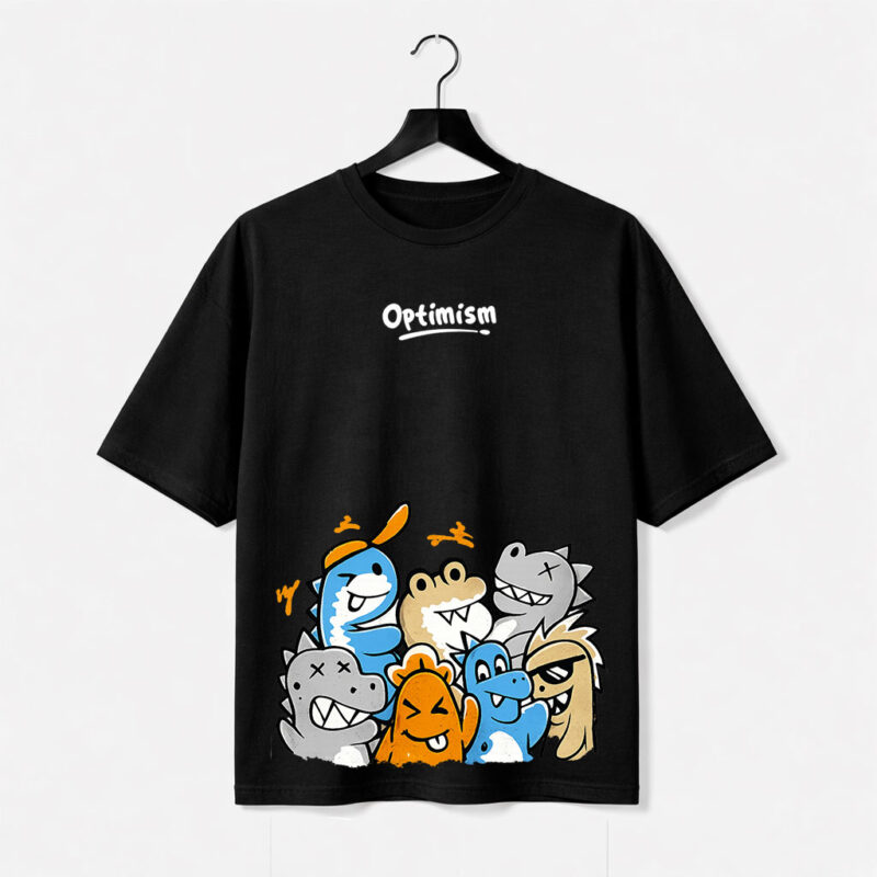 Optimism Graphic T-Shirt | Black