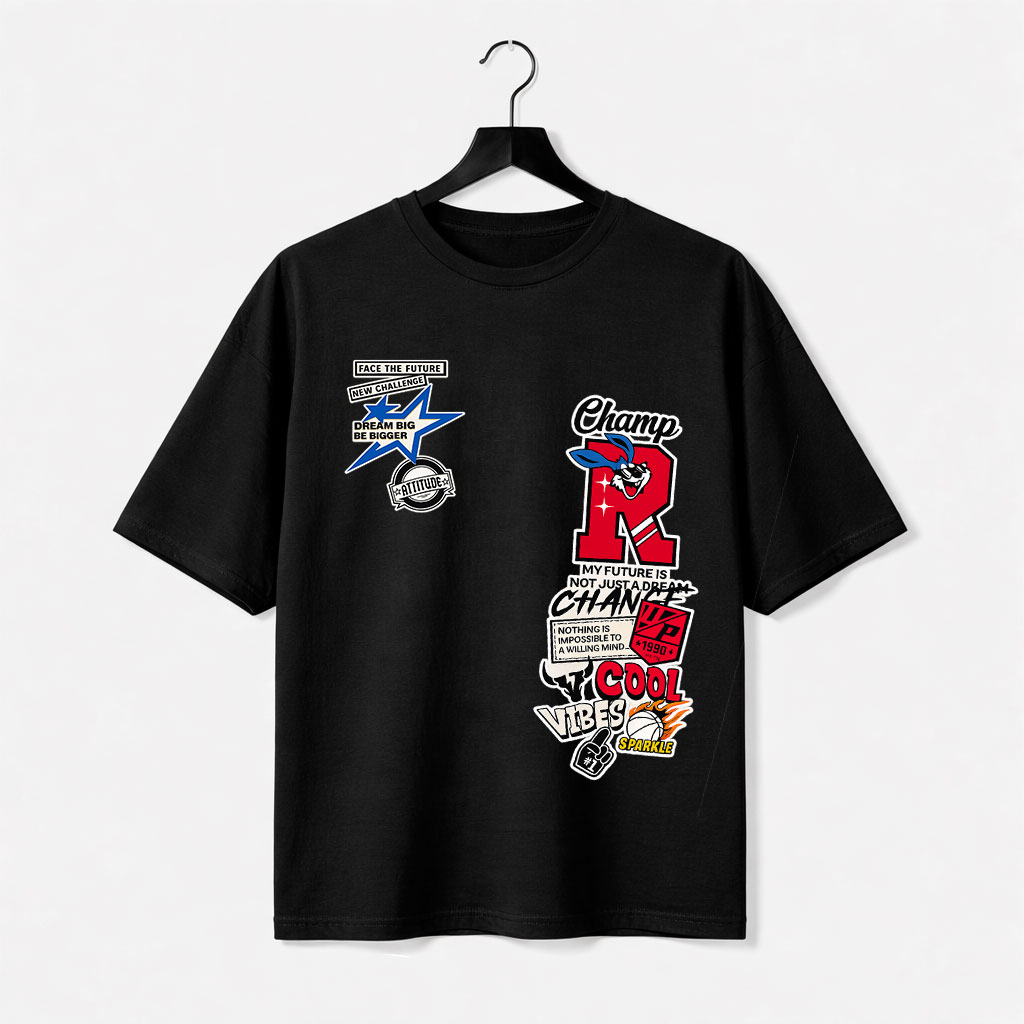 Champion Graphic Drop Shoulder T-Shirt Champion Graphic Drop Shoulder T-Shirt