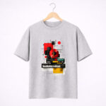 Retro Music Studio Graphic Drop Shoulder T-Shirt