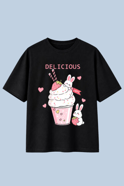 Delicious Bunny Black