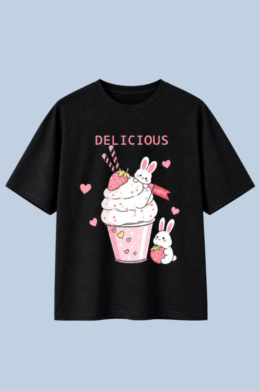 Delicious Bunny Black