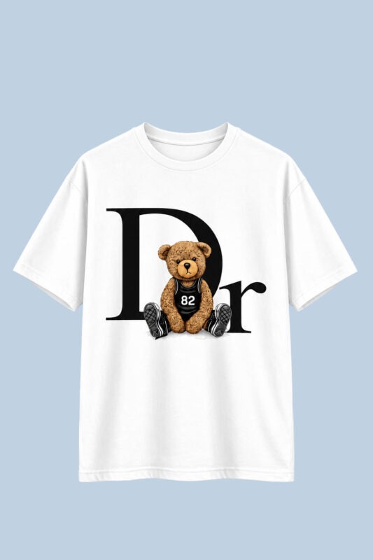 Dr Teddy Bear White