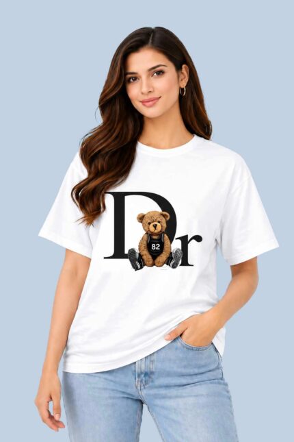 Dr Teddy Bear White