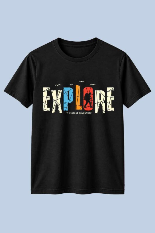 Explore The Great Adventure Black