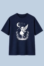 Fairy Moon Silhouette Navy