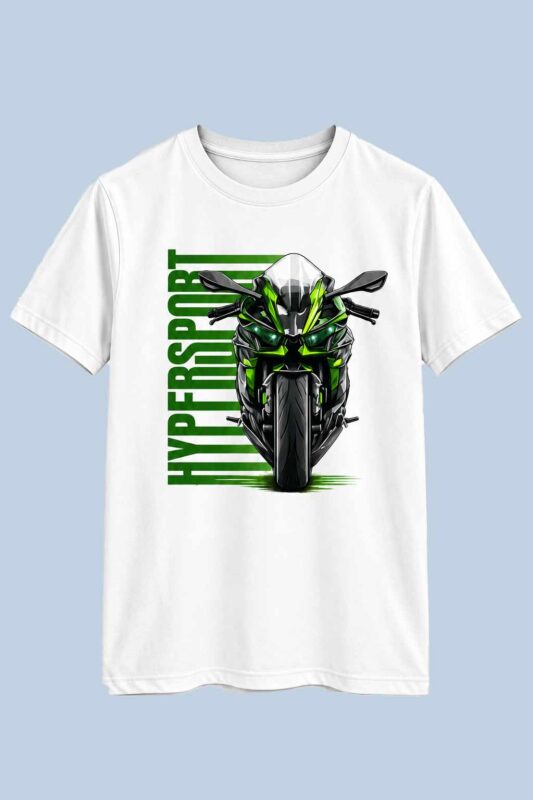 Hypersport Motorcycle White