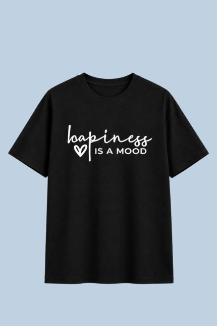 Happiness is a mood Black