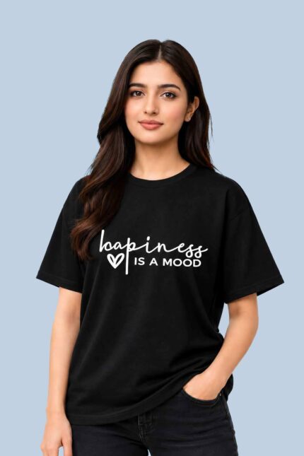 Happiness is a mood Black