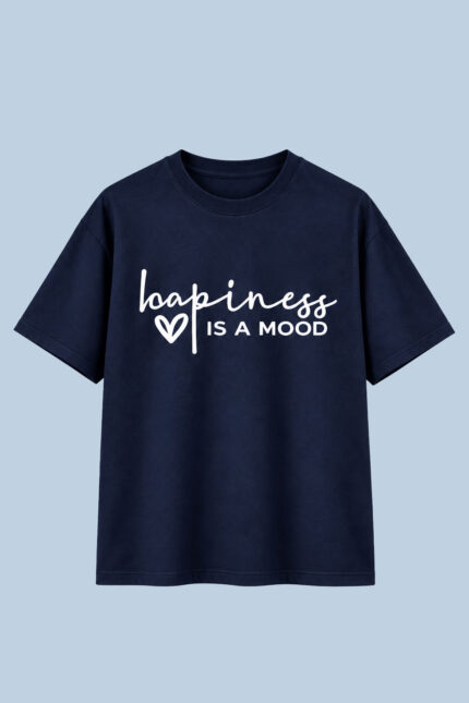 Happiness is a mood Navy