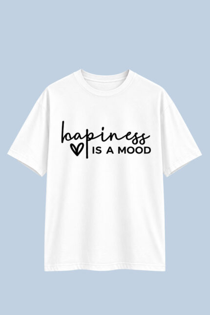 Happiness is a mood White