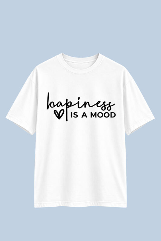 Happiness is a mood White
