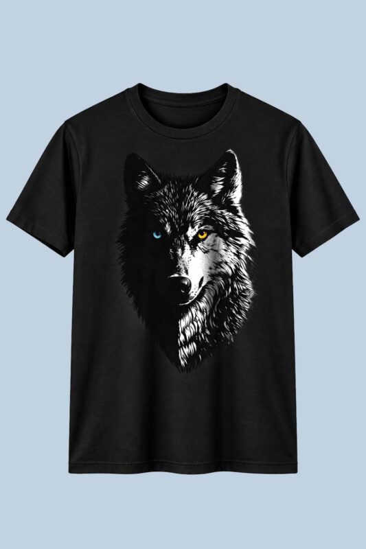 Dual Tone Wolf Black