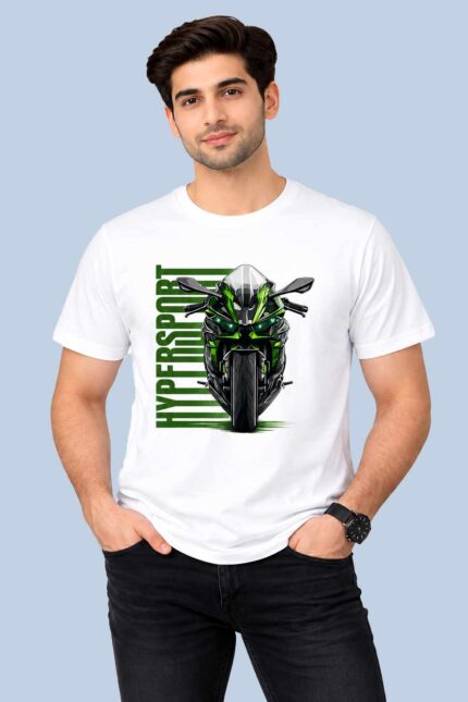 Hypersport Motorcycle White