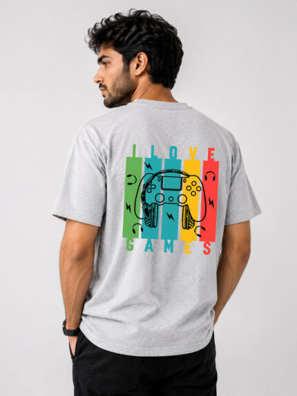 Love Games Graphic Drop Shoulder T-Shirt