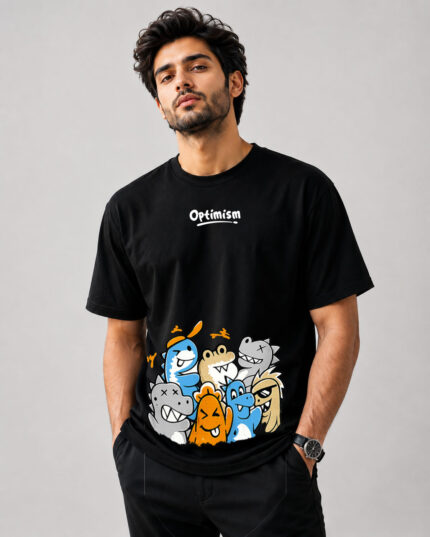 Optimism Graphic T-Shirt | Black