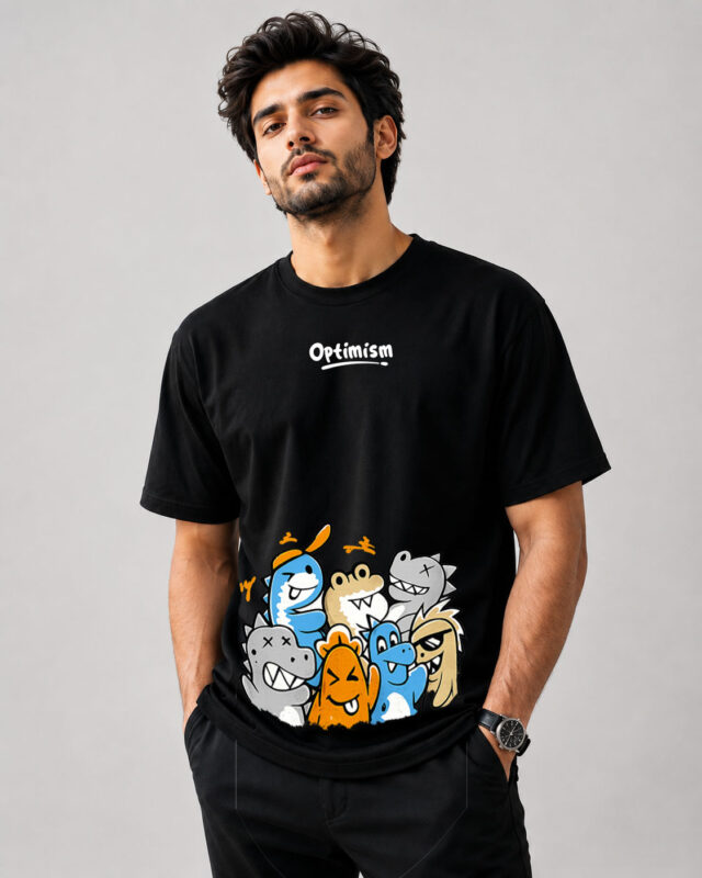 Optimism Graphic T-Shirt | Black