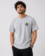 Grey Creative Cube T-Shirt
