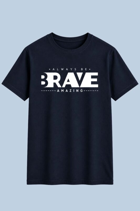 Always Be Brave Navy