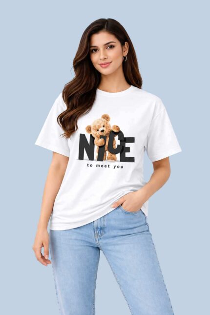 Nice to meet you White