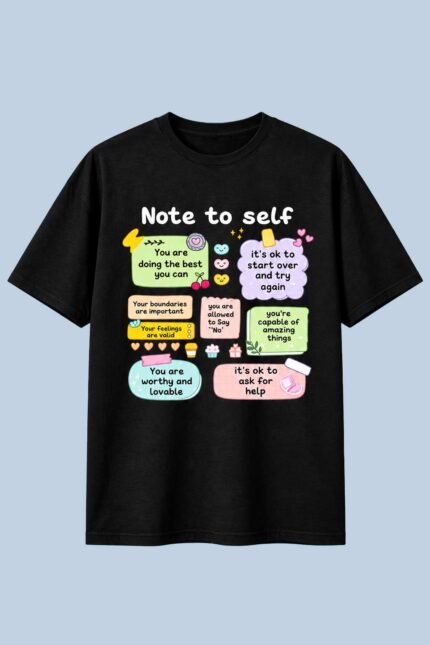 Note to Self Black