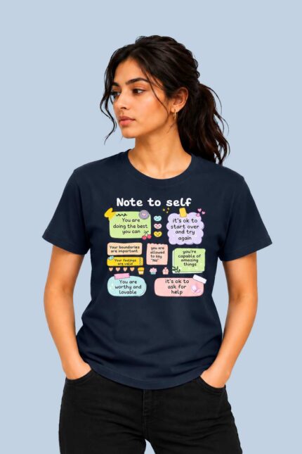 Note to Self Navy