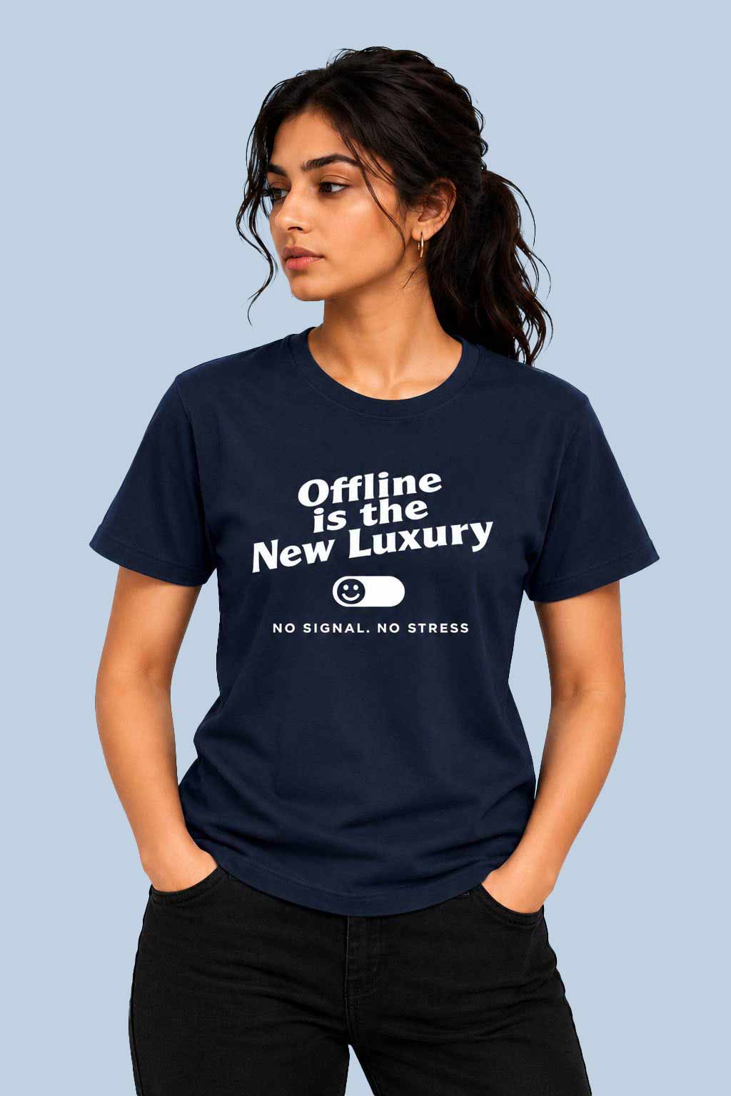Offline Is the New Luxury Navy Offline Is the New Luxury Navy