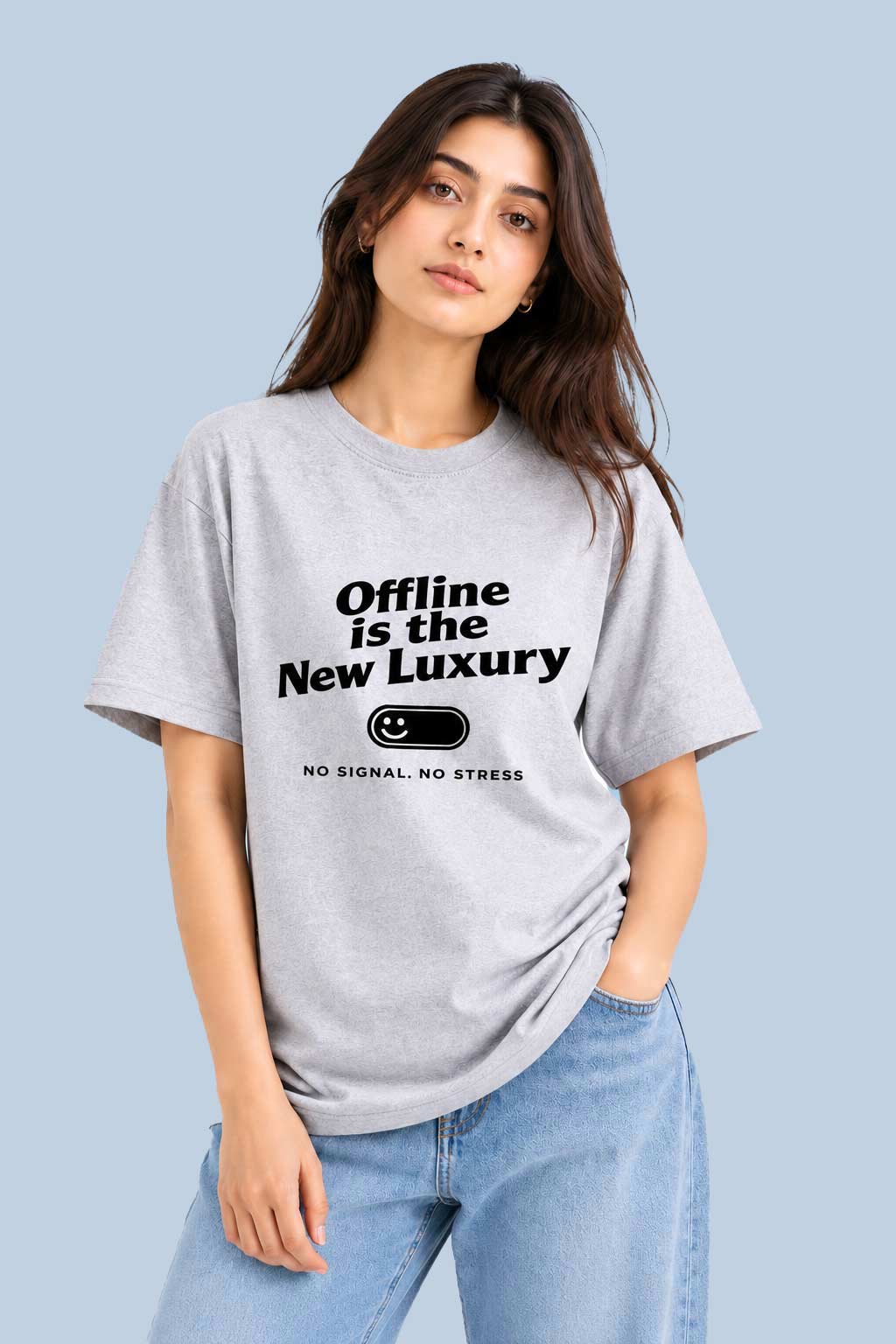 Offline Is the New Luxury Grey Offline Is the New Luxury Grey
