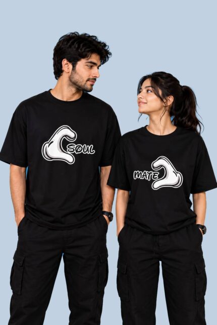 Soul Mate Matching Couple T-Shirts