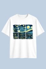Starry Night Window White