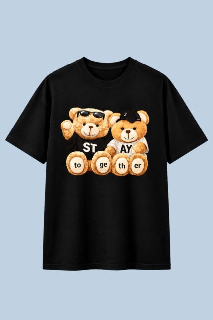Stay Together Teddy Bear Black
