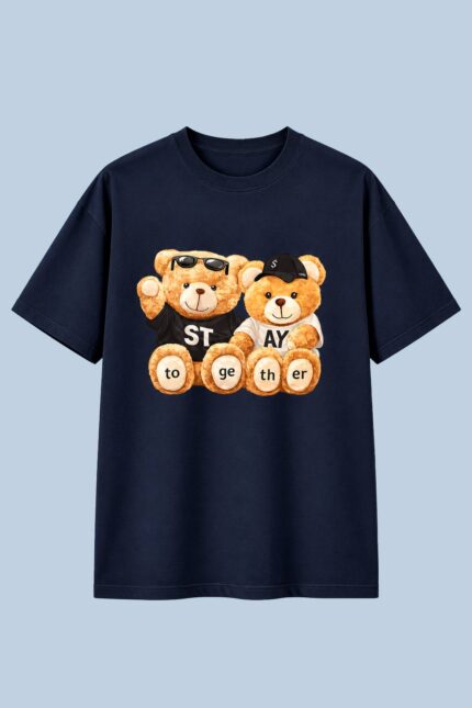 Stay Together Teddy Bear Navy