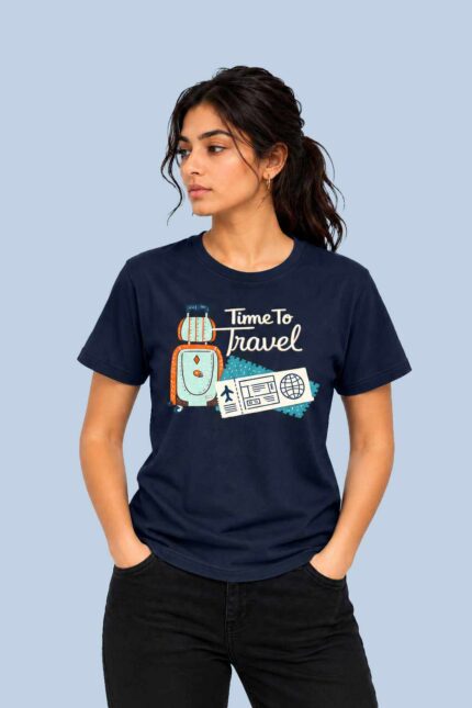 Time To Travel Navy