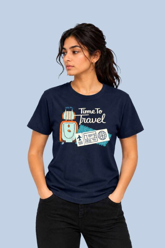 Time To Travel Navy