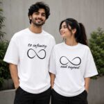 To Infinity and Beyond Matching Couple T-Shirt