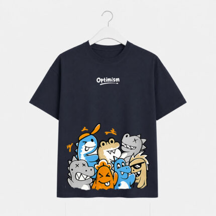 Optimism Graphic T-Shirt | Navy