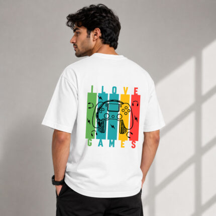 Love Games Graphic Drop Shoulder T-Shirt