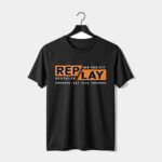 Replay New York City Black Regular Fit T-Shirt