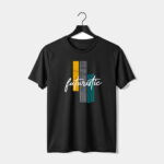 Futuristic Black Regular Fit T-Shirt