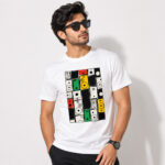 Retro Sound White Regular Fit T-Shirt